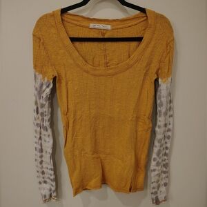 Free People We The Free Big Sur Tie Dye Longsleeve